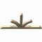 Ekena Millwork Richland Rough Sawn Timber Gable Bracket, Douglas Fir, 72"W x 33"H x 4"D x 4"F, 11/12 Pitch GBW072X33X0404RIC00RDF - alternate 2